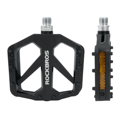 Rockbros BP2602 Nylon Bicycle Pedals - Black_1
