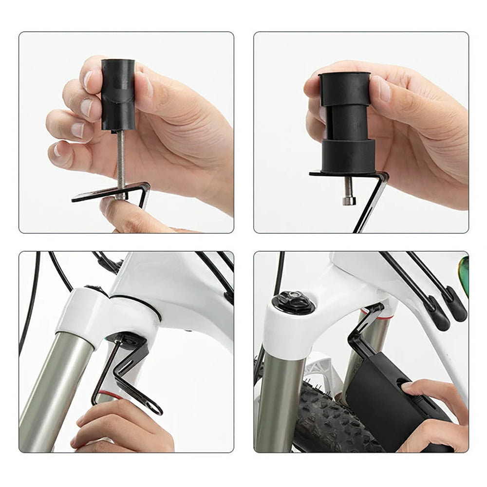 Rockbros FK-870 bicycle fenders with quick-release system, adjustable - black_11