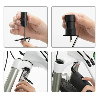 Rockbros FK-870 bicycle fenders with quick-release system, adjustable - black_11