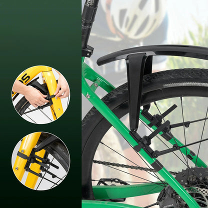 Rockbros FK-892 Off-Road Adjustable Bicycle Fenders - Black_8