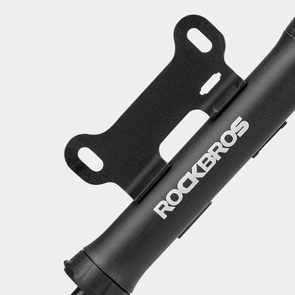 ROCKBROS TM-1701P 80 PSI Mini Bicycle Pump for Presta and Schrader Valves - Black_8
