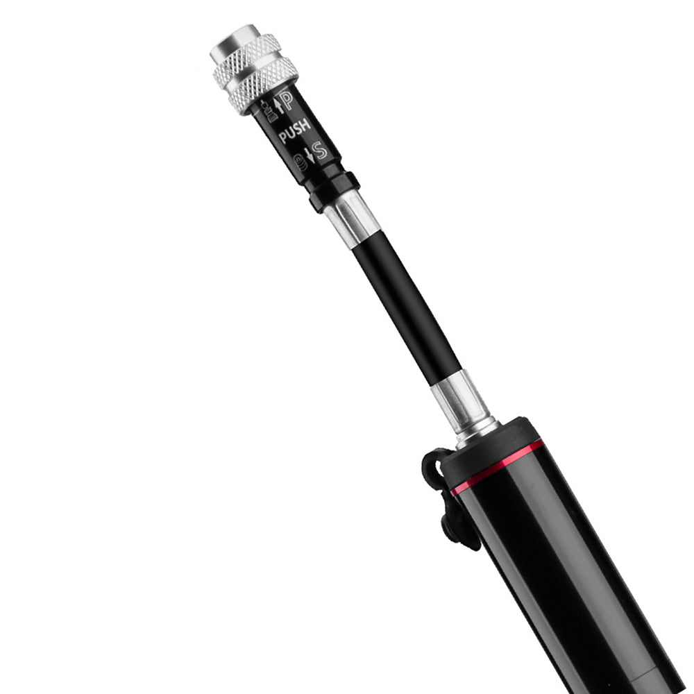 Rockbros SMART-B 150 PSI Mini Bicycle Pump for Presta and Schrader Valves - Black_2