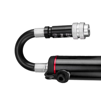 Rockbros SMART-B 150 PSI Mini Bicycle Pump for Presta and Schrader Valves - Black_6