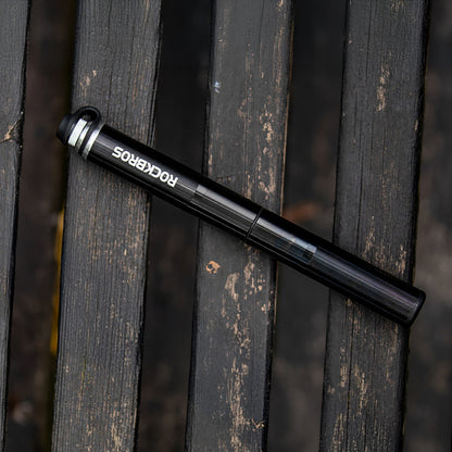 Rockbros HQ-67A-L03 BK Bicycle Pump with Pressure Gauge - Black_4