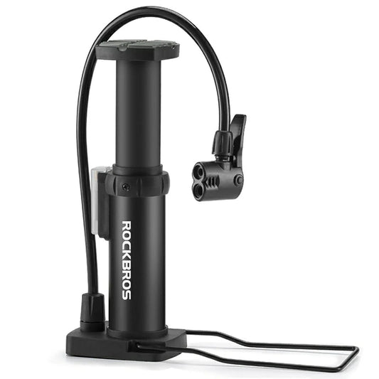 Rockbros 4522L Ultralight Foot Bicycle Pump - Black_0