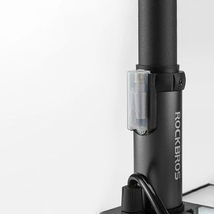 Rockbros 4522L Ultralight Foot Bicycle Pump - Black_8