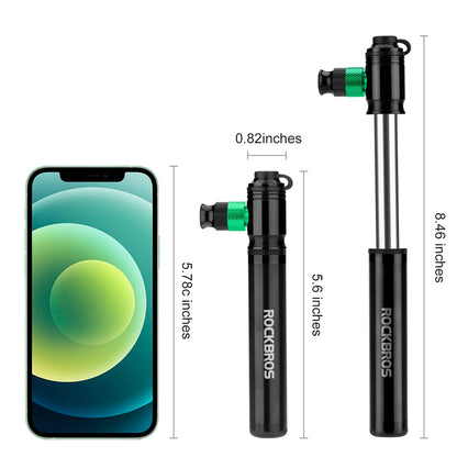 Rockbros HQ-75D-CO2 Manual/Aluminum CO2 Pump - Black_6