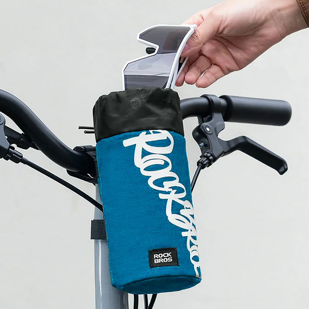 Rockbros G004 Flash Journey 1L Water Bottle Bag - Blue_1