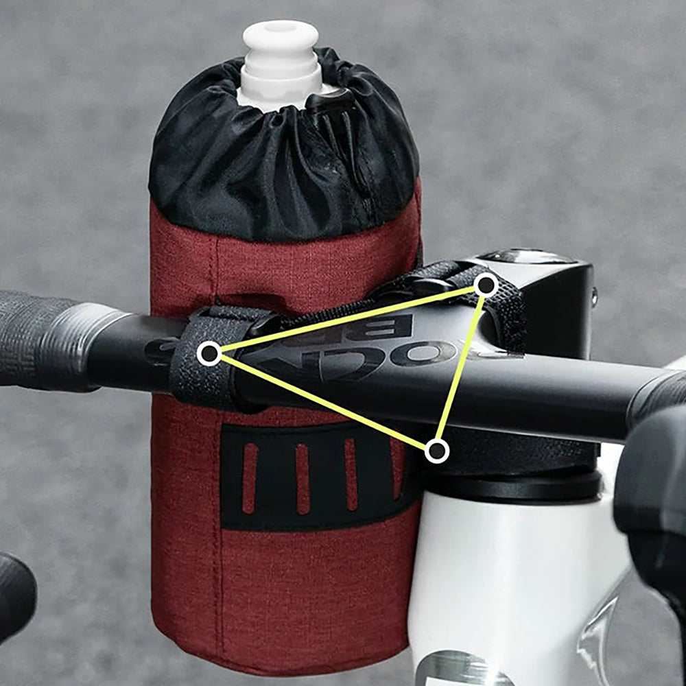 Rockbros G004 Flash Journey 1L Water Bottle Bag - Red_4