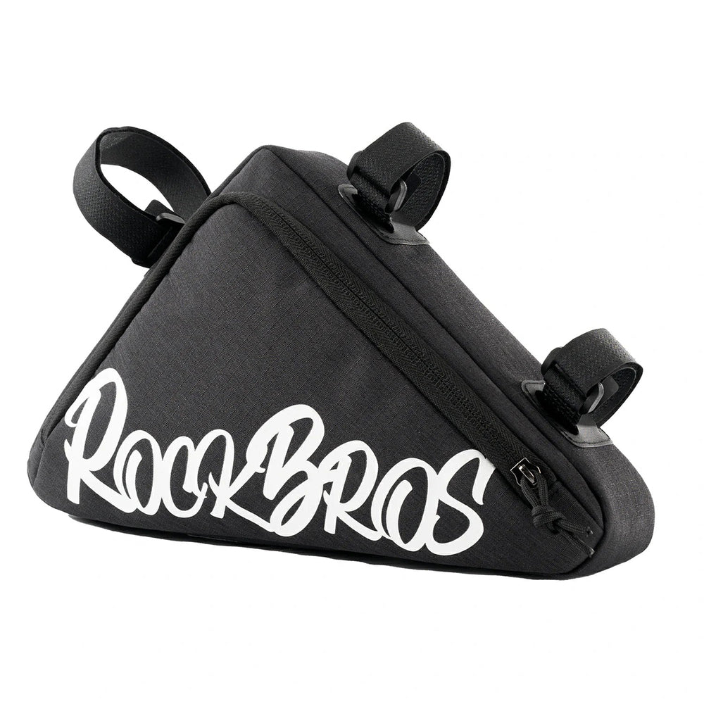 Rockbros G002 Flash Journey Triangle Frame Bike Bag 1.4L - Black_0