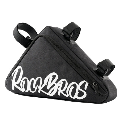 Rockbros G002 Flash Journey Triangle Frame Bike Bag 1.4L - Black_0