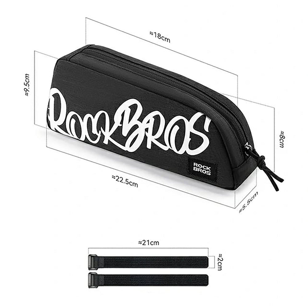 Rockbros G009 Flash Journey Top Tube Bike Bag 0.8L - Black_2