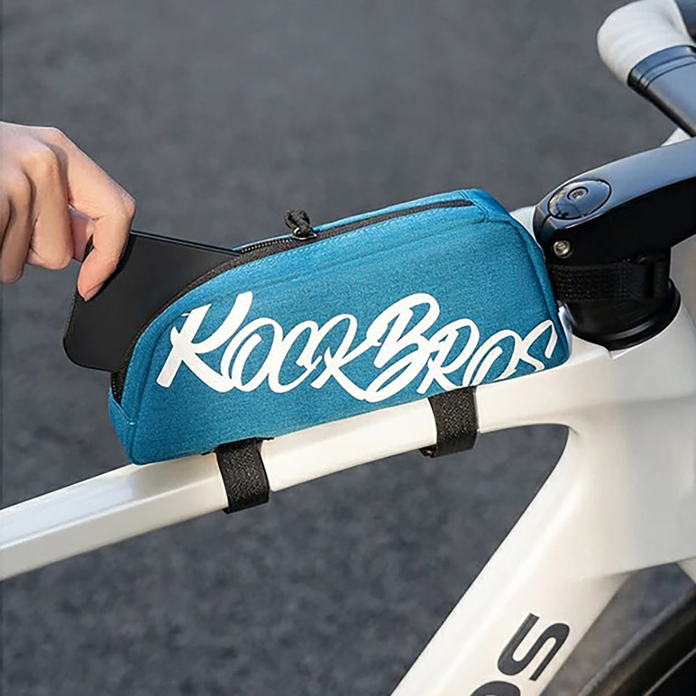 Rockbros G009 Flash Journey Top Tube Bike Bag 0.8L - Blue_1