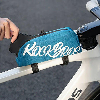 Rockbros G009 Flash Journey Top Tube Bike Bag 0.8L - Blue_1