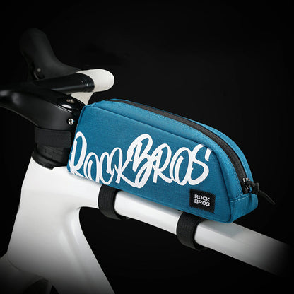 Rockbros G009 Flash Journey Top Tube Bike Bag 0.8L - Blue_4