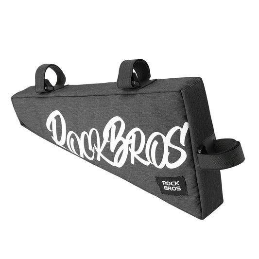 Rockbros G008 Flash Journey Triangle Frame Bike Bag XL 1.9 L - Black_0