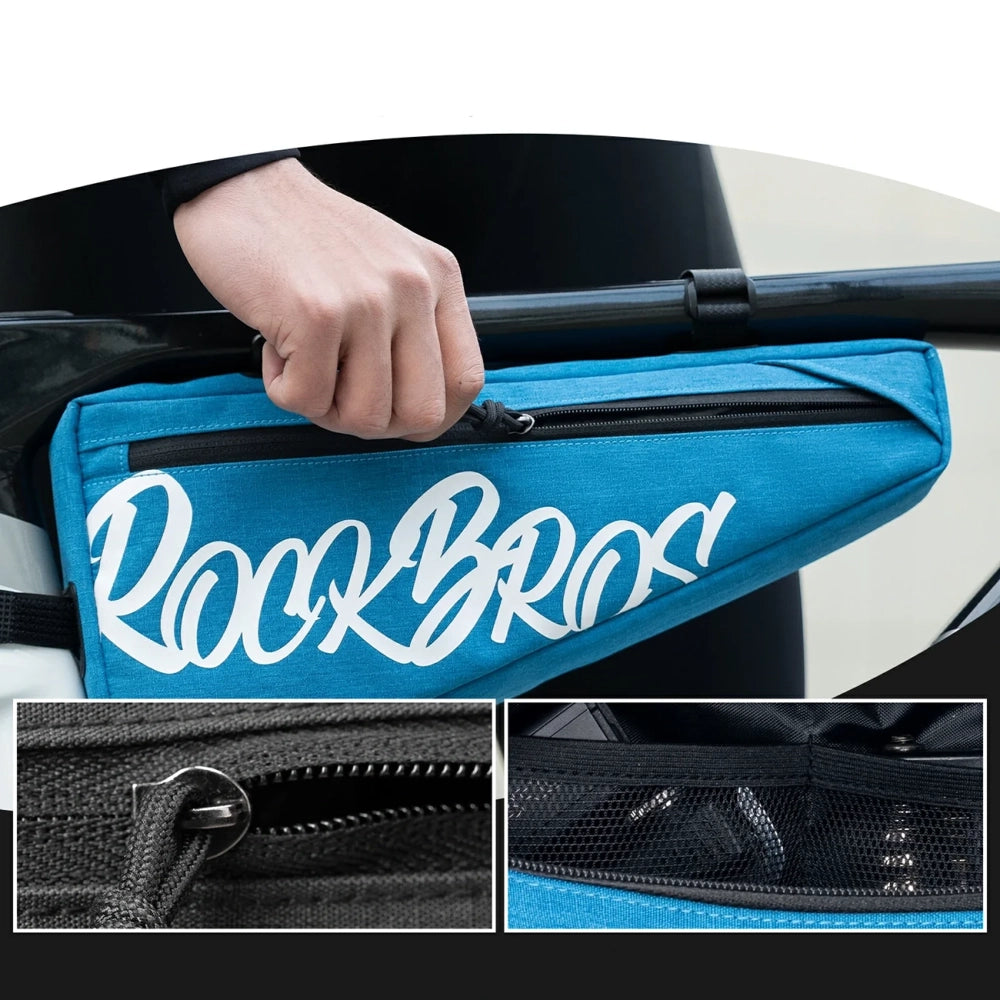 Rockbros G008 Flash Journey Triangle Frame Bike Bag XL 1.9 l - Blue_2