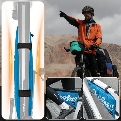 Rockbros G008 Flash Journey Triangle Frame Bike Bag XL 1.9 l - Blue_3