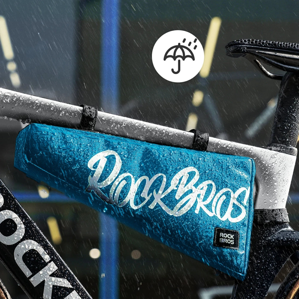 Rockbros G008 Flash Journey Triangle Frame Bike Bag XL 1.9 l - Blue_4