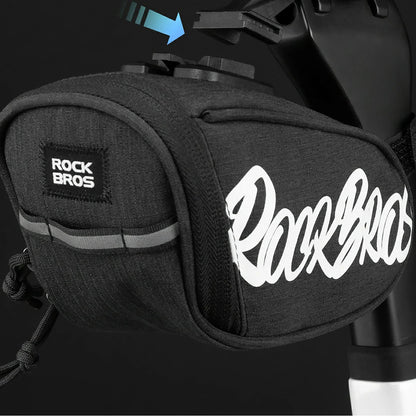 Rockbros G007 Flash Journey Saddle Bag 0.8 l - Black_2