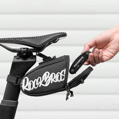 Rockbros G007 Flash Journey Saddle Bag 0.8 l - Black_6