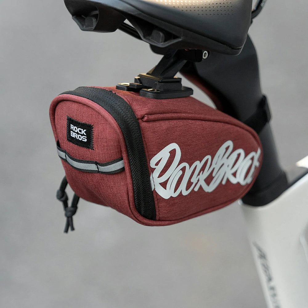 Rockbros G007 Flash Journey Saddle Bag 0.8 l - Red_1