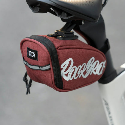 Rockbros G007 Flash Journey Saddle Bag 0.8 l - Red_1