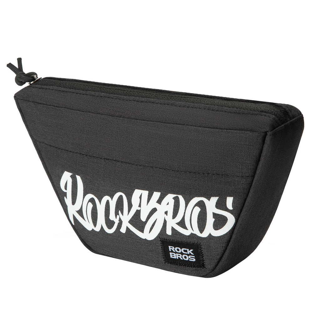 Rockbros G011 Flash Journey trapezoidal handlebar bike bag 0.7 l - black_0