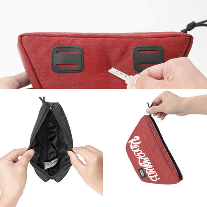 Rockbros G011 Flash Journey trapezoidal handlebar bike bag 0.7 l - red_2