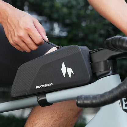 Rockbros AS-151 RideMate Waterproof Top Tube Bag - Black_9