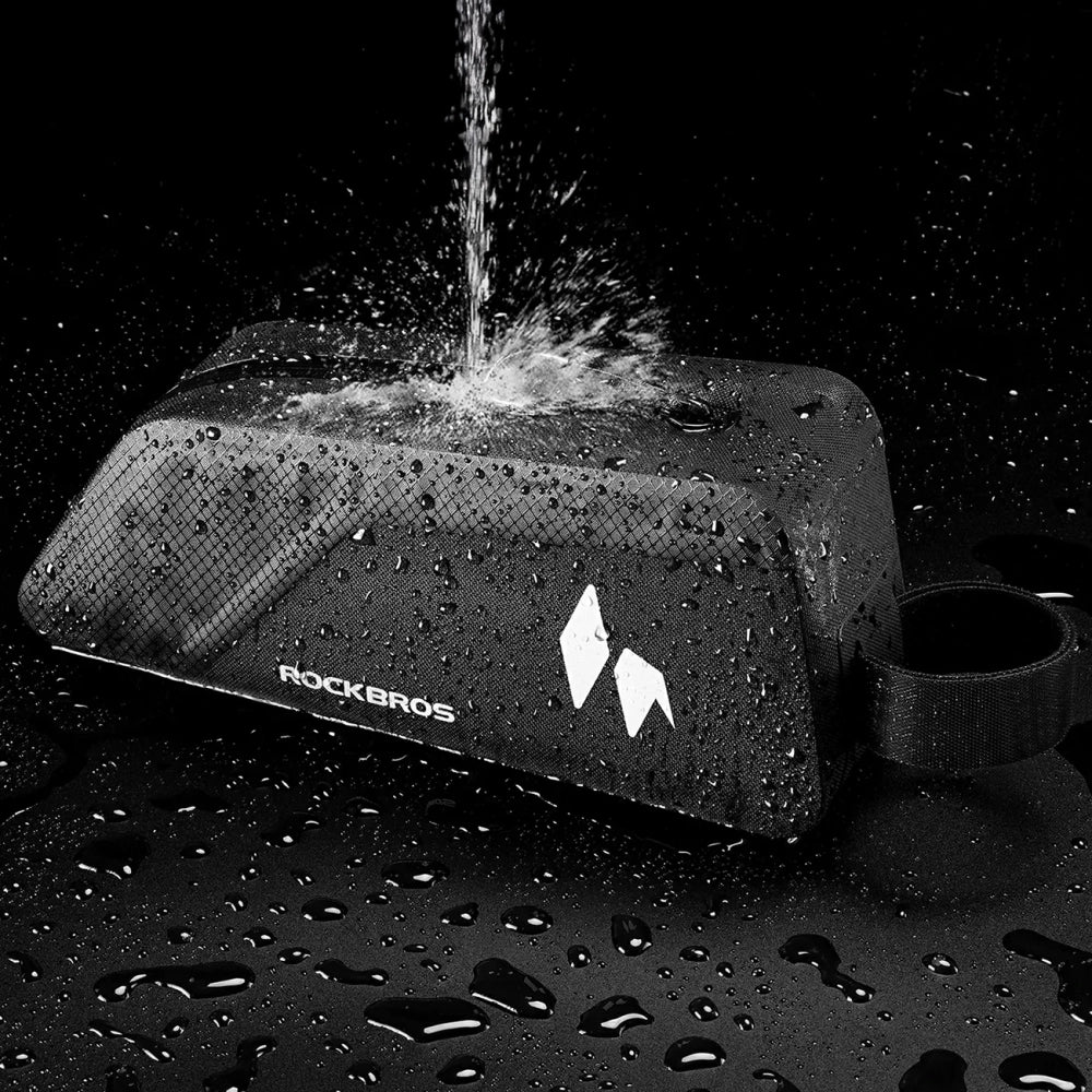Rockbros AS-151 RideMate Waterproof Top Tube Bag - Black_4