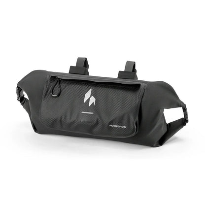 Rockbros AS-154 Waterproof Handlebar Bicycle Bag 8L - Black_2