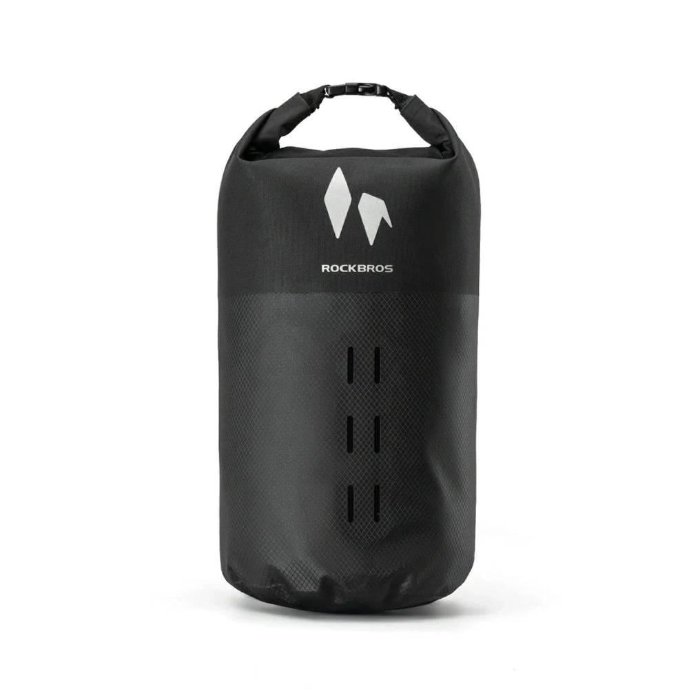 Rockbros AS-156 7l Fork Bag Waterproof Pannier - Black_1