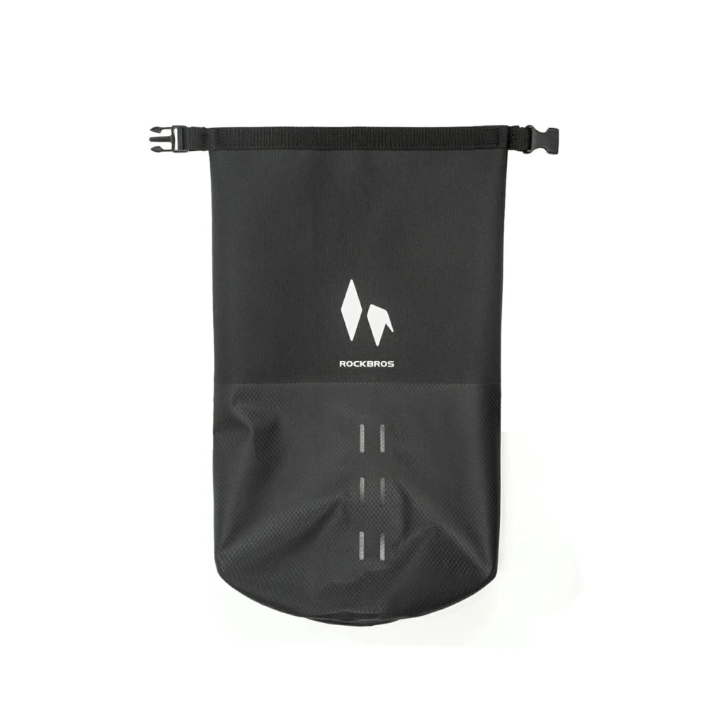 Rockbros AS-156 7l Fork Bag Waterproof Pannier - Black_2