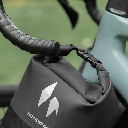 Rockbros AS-156 7l Fork Bag Waterproof Pannier - Black_5