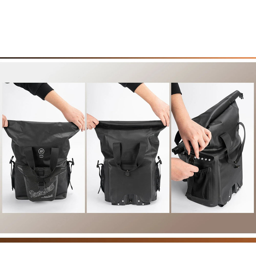 Rockbros AS-158 Handlebar Bag for Brompton 18L Folding Bike - Black_2