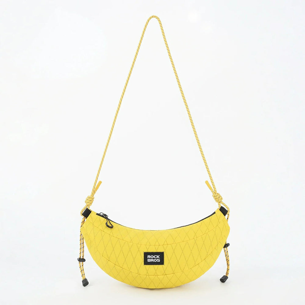 Rockbros H74 Bicycle Bag for Handlebar or Banana Shoulder 1.8L - Yellow_1