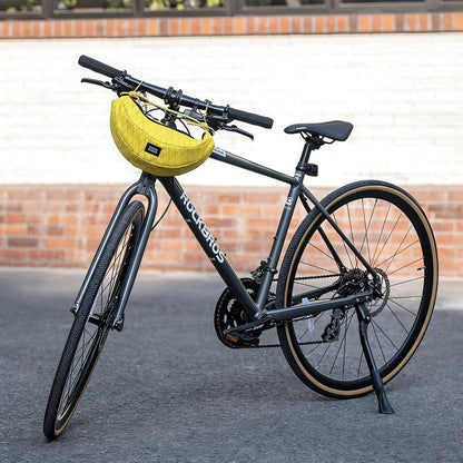 Rockbros H74 Bicycle Bag for Handlebar or Banana Shoulder 1.8L - Yellow_6