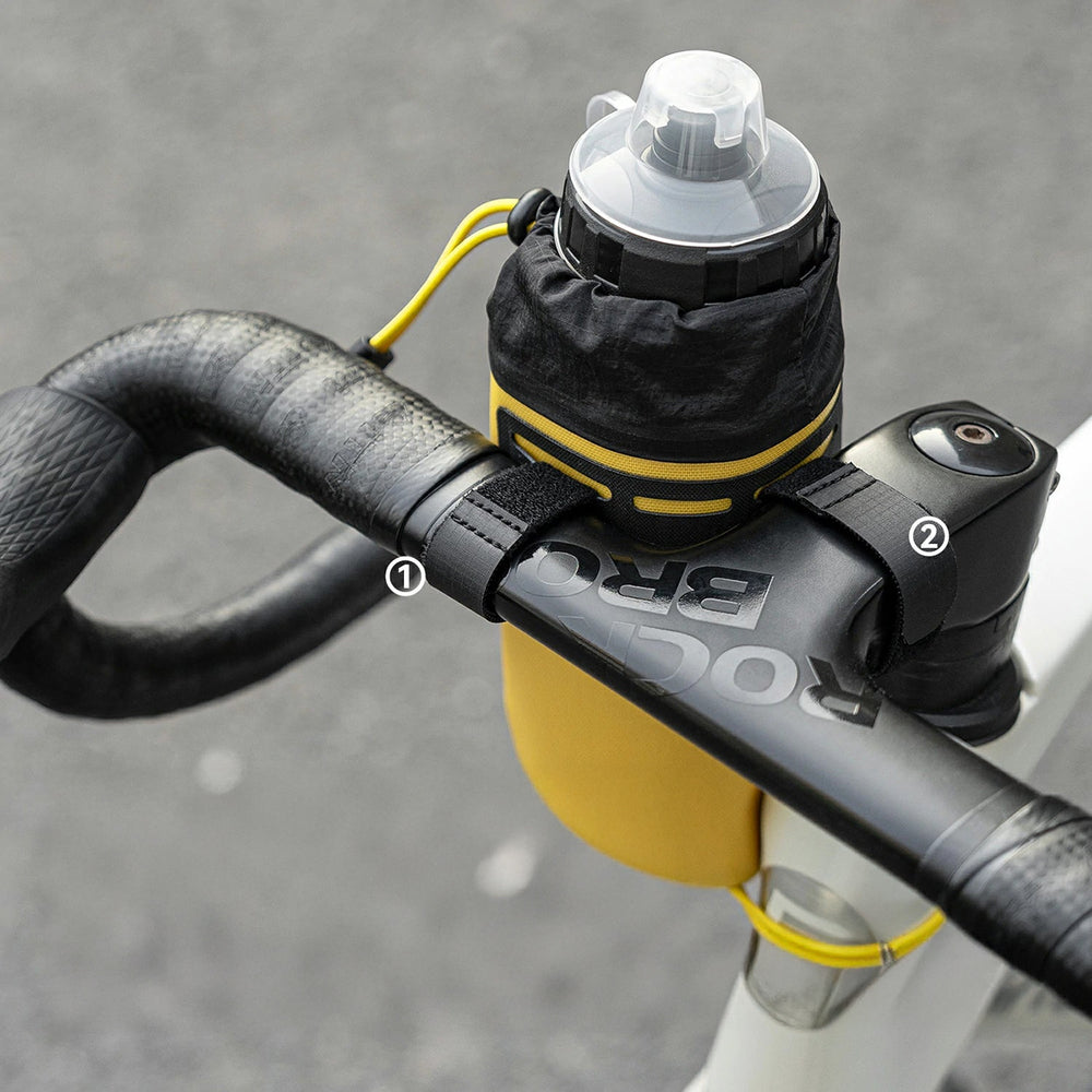 Rockbros AS-162 Waterproof Handlebar Bottle Bag - Yellow_5