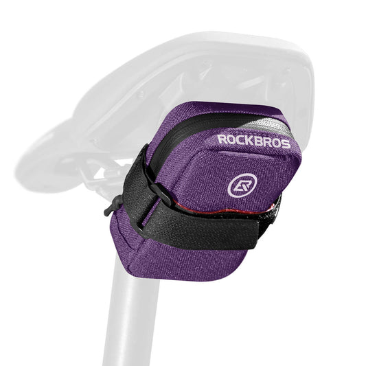 Rockbros F006 Bicycle Saddle Bag 0.35 l - Purple_0