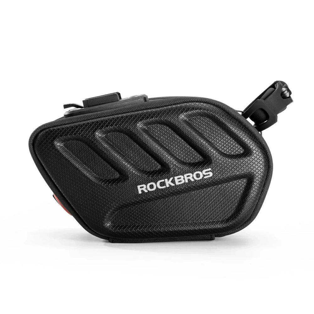 Rockbros C61 Bike Saddle Bag with Smart Rear Light 0.45L - Black_2
