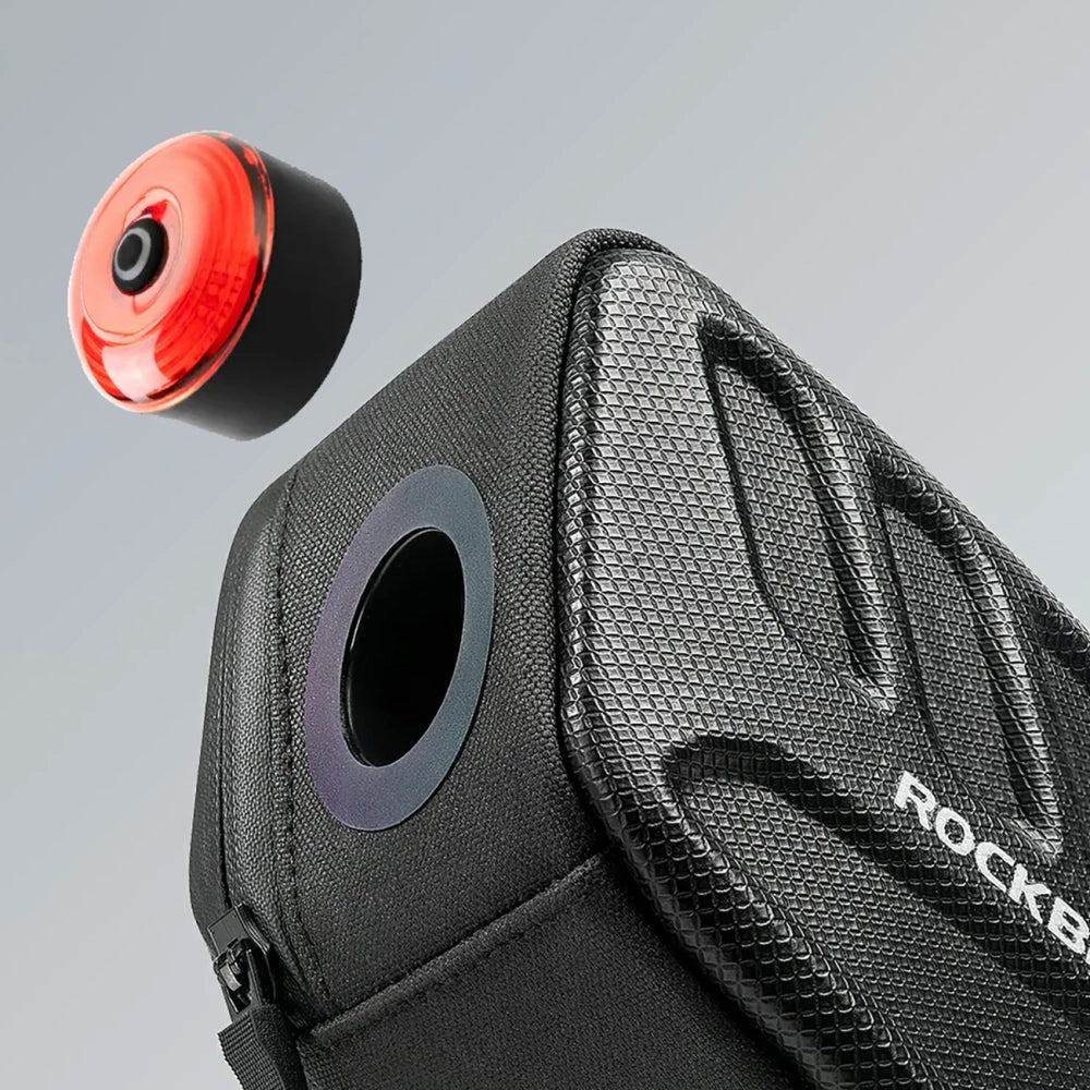 Rockbros C61 Bike Saddle Bag with Smart Rear Light 0.45L - Black_6