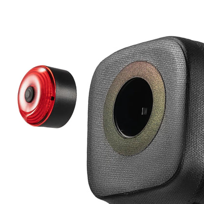 Rockbros AS-141 Lightweight Bicycle Seat Bag with Smart Rear Light - Black_4