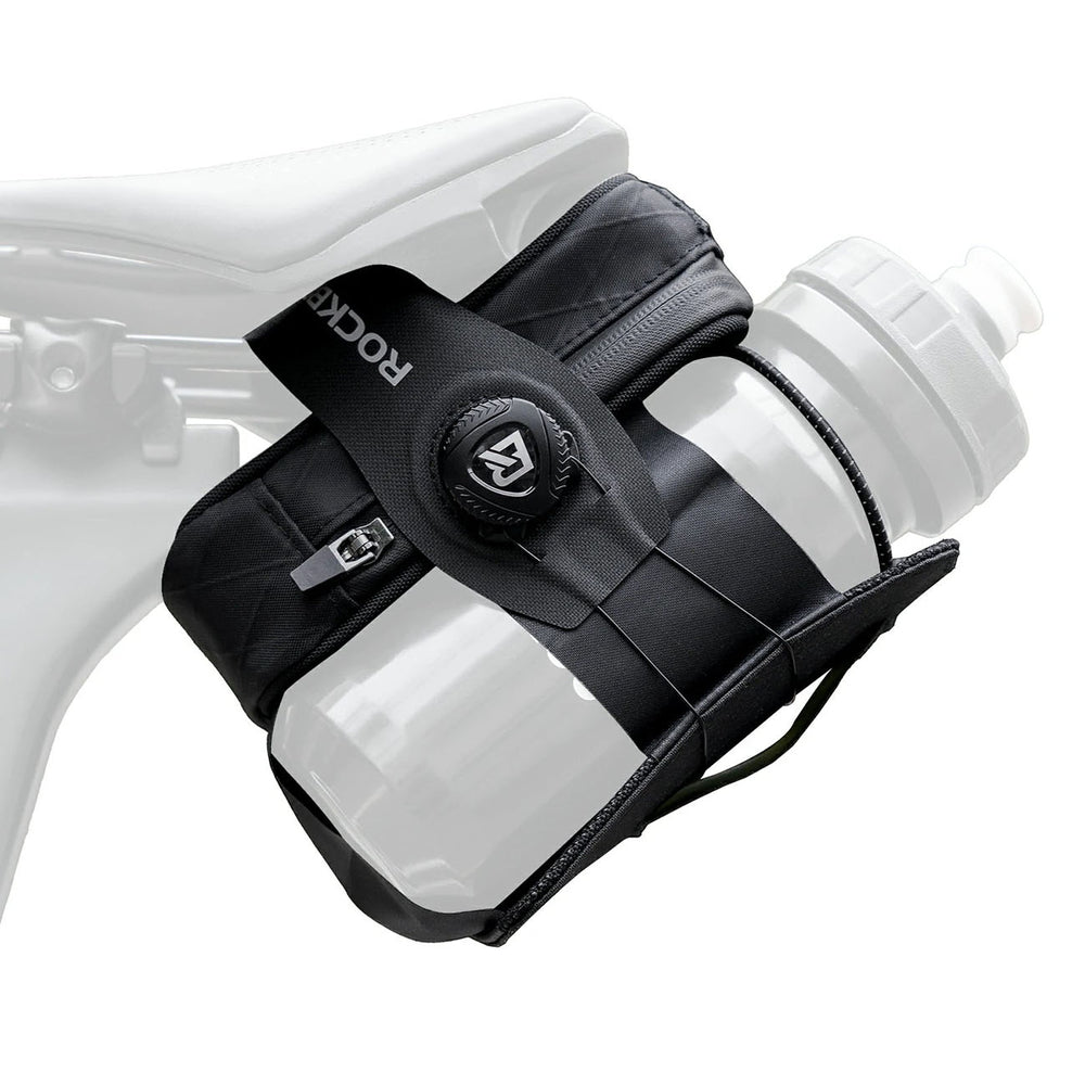 Rockbros P010 0.2L Bike Saddle Bag with 0.6L Bottle Holder - Black_2