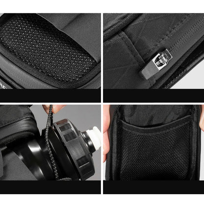 Rockbros P010 0.2L Bike Saddle Bag with 0.6L Bottle Holder - Black_7