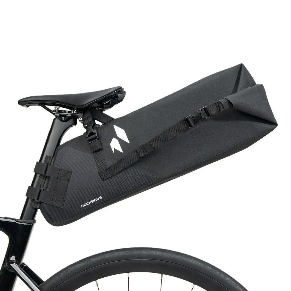 Rockbros AS-157 RideMate Waterproof Saddle Bag - Black_0