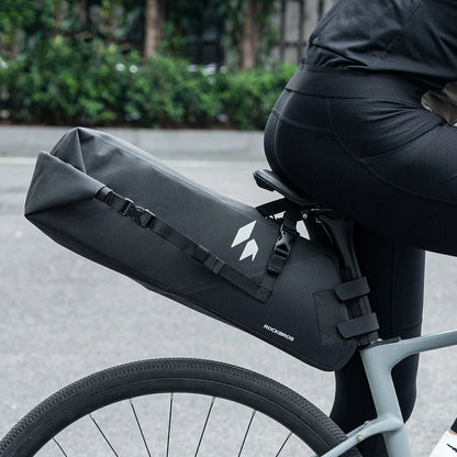Rockbros AS-157 RideMate Waterproof Saddle Bag - Black_3
