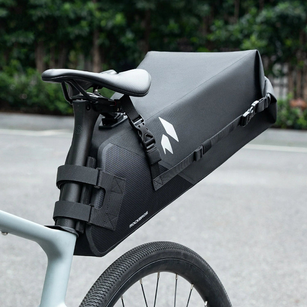 Rockbros AS-157 RideMate Waterproof Saddle Bag - Black_5