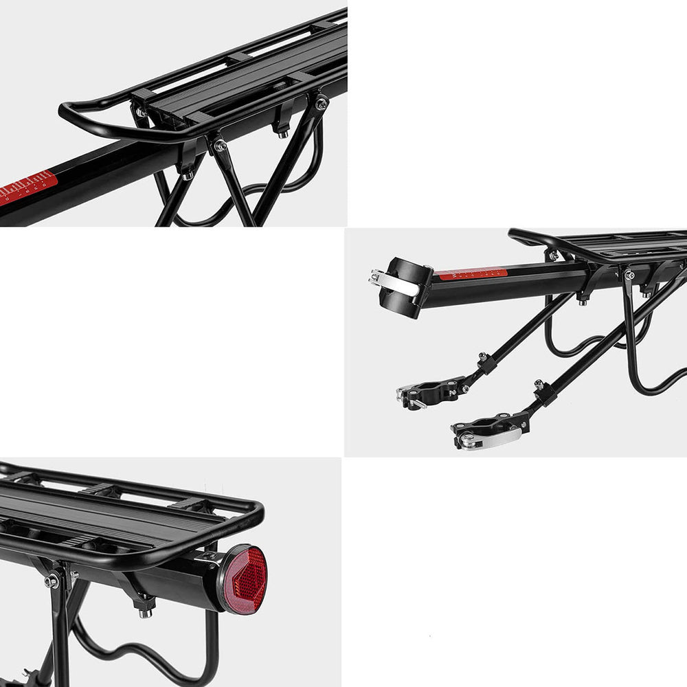 Rockbros Shelves bike rack - rear, seatpost, quick release_4