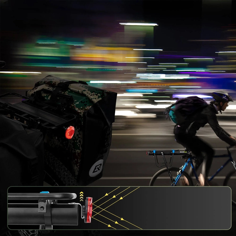 Rockbros Shelves HJ10010 Quick-Mount Bike Rack with Reflector - Black_4